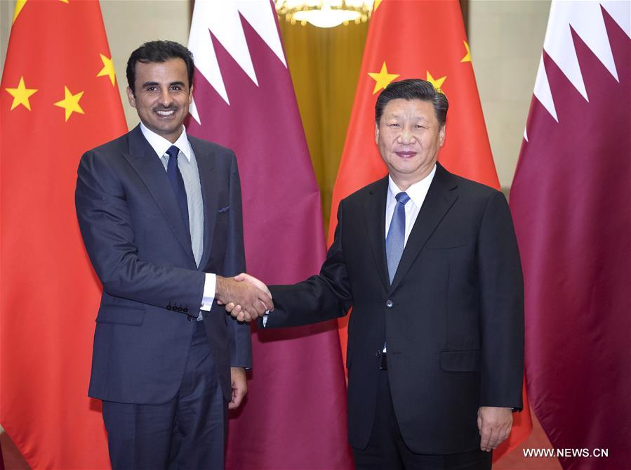 الصين وقطر تتفقان على تعميق الشراكة الاستراتيجية