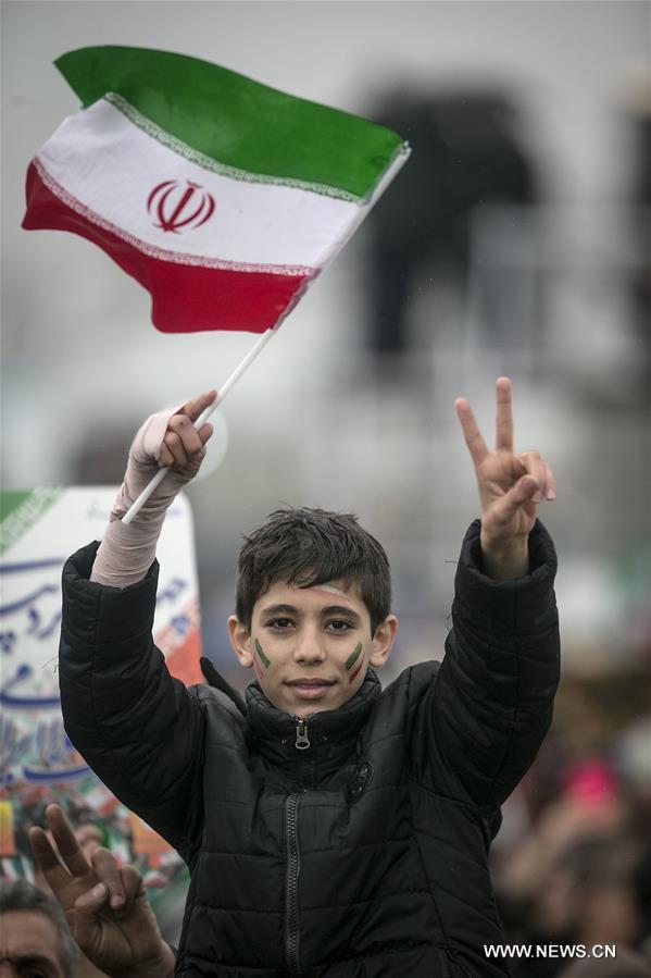 إيران تحتفل بالذكرى الـ40 للثورة الإسلامية