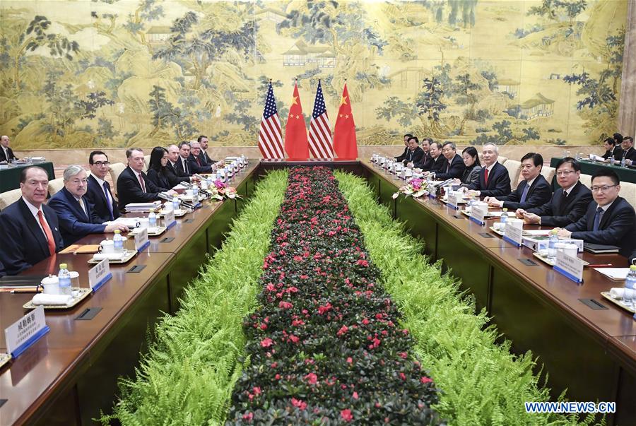 إطلاق جولة جديدة من المحادثات التجارية بين الصين والولايات المتحدة