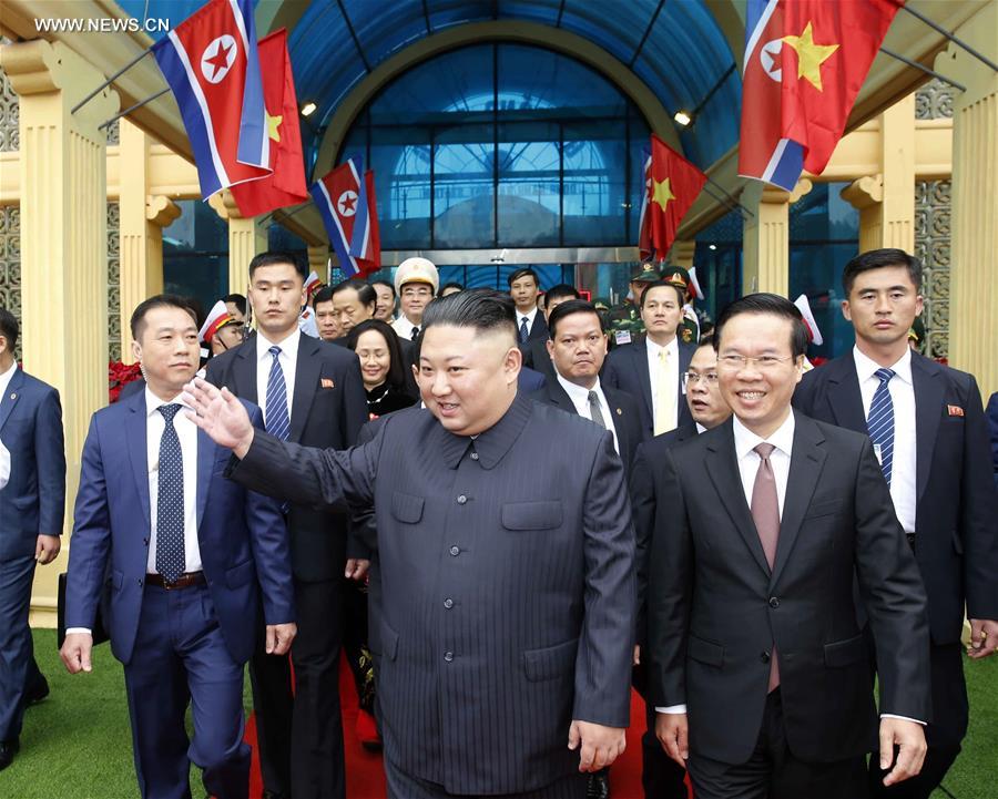الزعيم الأعلى في كوريا الديمقراطية يصل إلى فيتنام