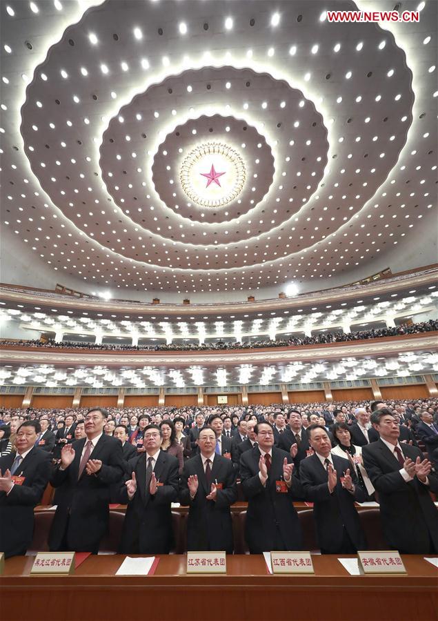 الهيئة التشريعية الوطنية الصينية تعقد الجلسة الختامية لدورتها السنوية
