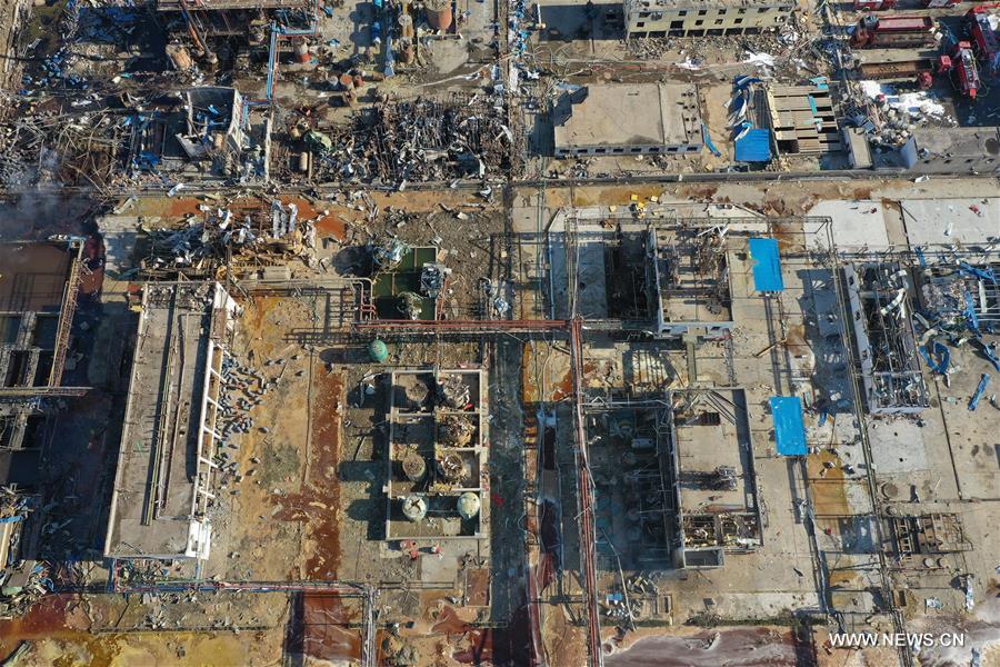 مقتل 44 شخصا جراء انفجار في مجمع صناعي بشرقي الصين