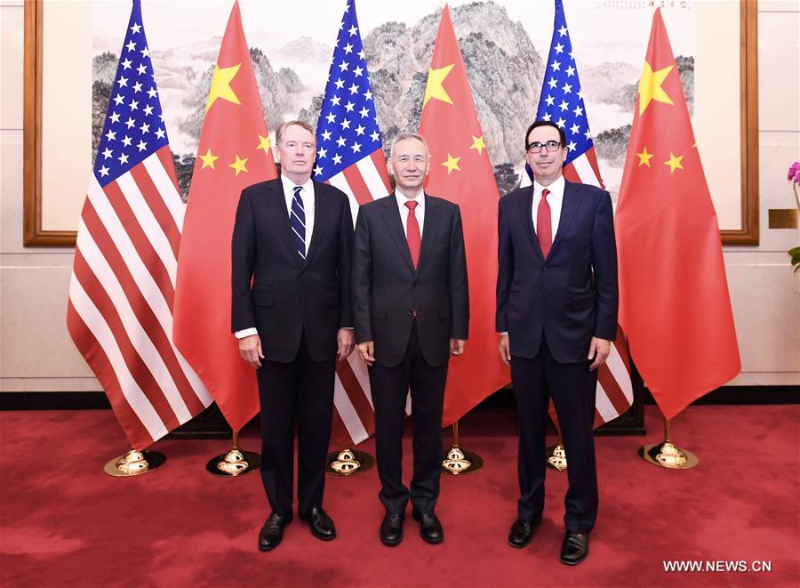 الصين والولايات المتحدة تعقدان الجولة الثامنة من المحادثات التجارية في بكين