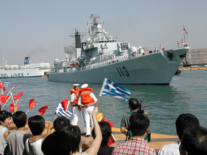 بالصور: لحظات رائعة للقوات البحرية الصينية