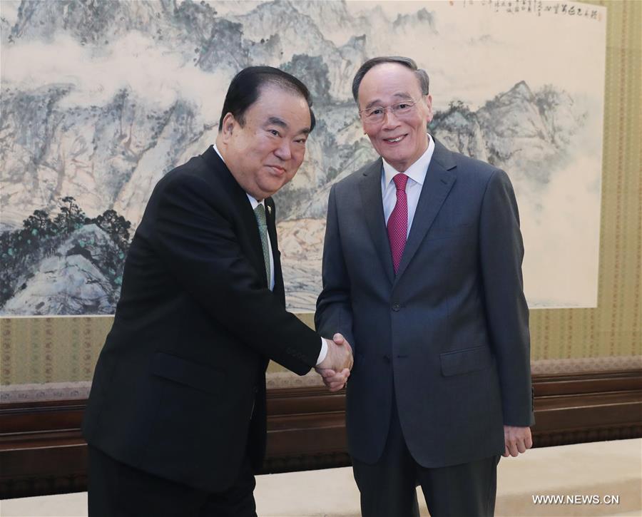 نائب الرئيس الصيني: ينبغي للصين وجمهورية كوريا تعميق التعاون والتنسيق
