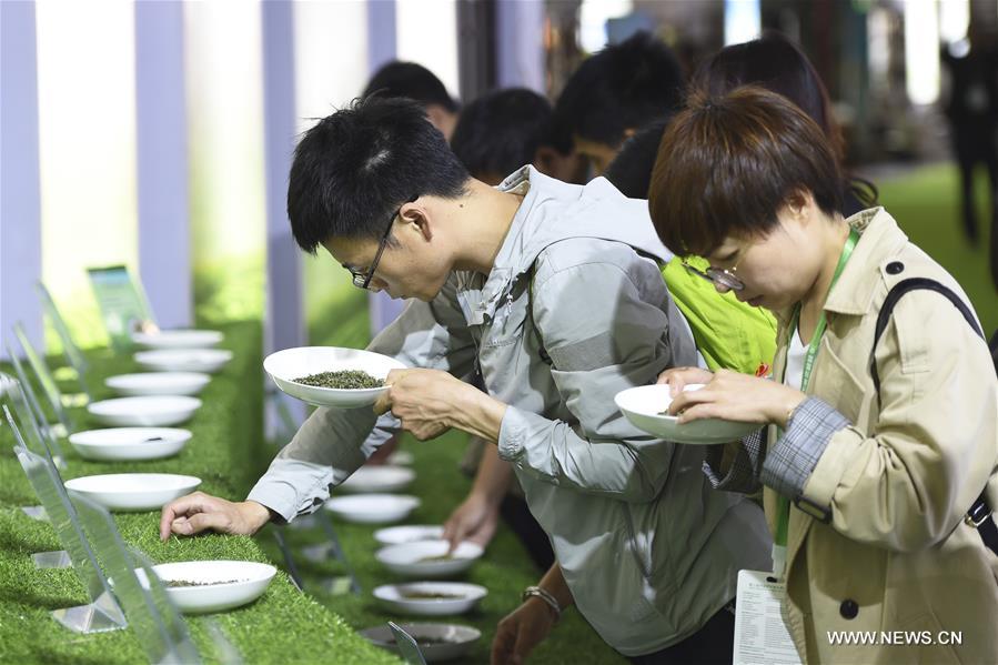 انطلاق معرض الشاي الدولي الثالث في شرقي الصين