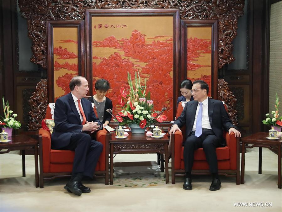 تقرير: رئيس مجلس الدولة الصيني يبحث مع رئيس البنك الدولي سبل تعميق التعاون