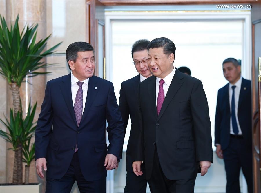 الصين وقرغيزستان تتفقان على رفع العلاقات إلى مستويات جديدة