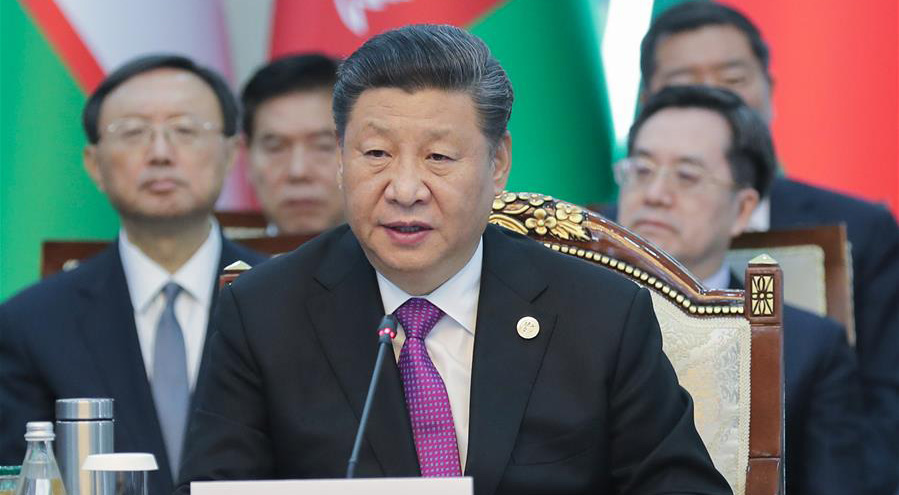 الرئيس الصيني يحث على مجتمع مصير مشترك أوثق لمنظمة شانغهاي للتعاون