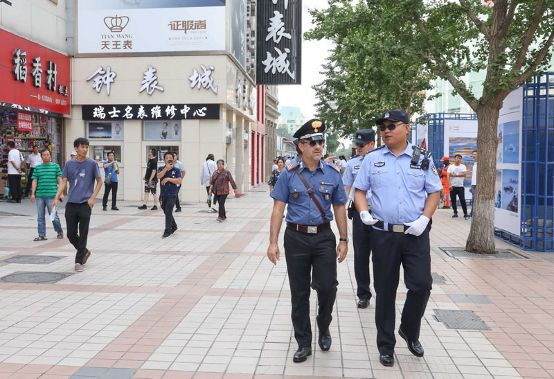 الشرطة الإيطالية تبدأ ثالث دورية مشتركة في الصين