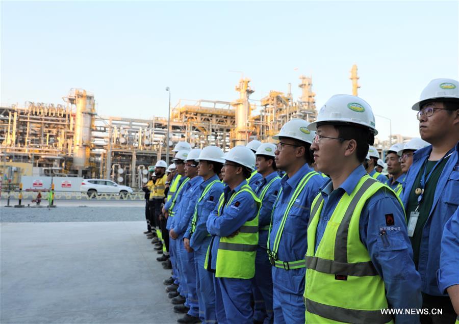 ((سينوبك)) الصينية في الكويت تسلم مجموعة جديدة من معدات تكرير النفط