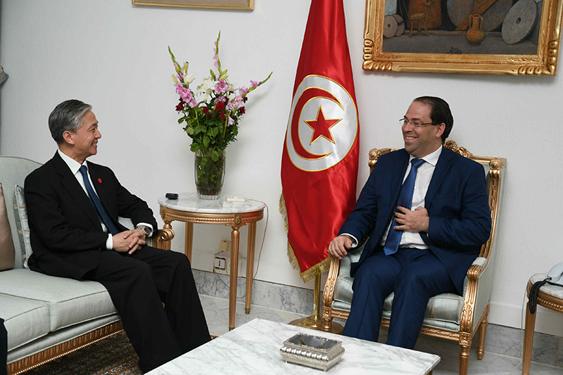 رئيس الحكومة التونسية يُشيد بدعم الصين لبلاده