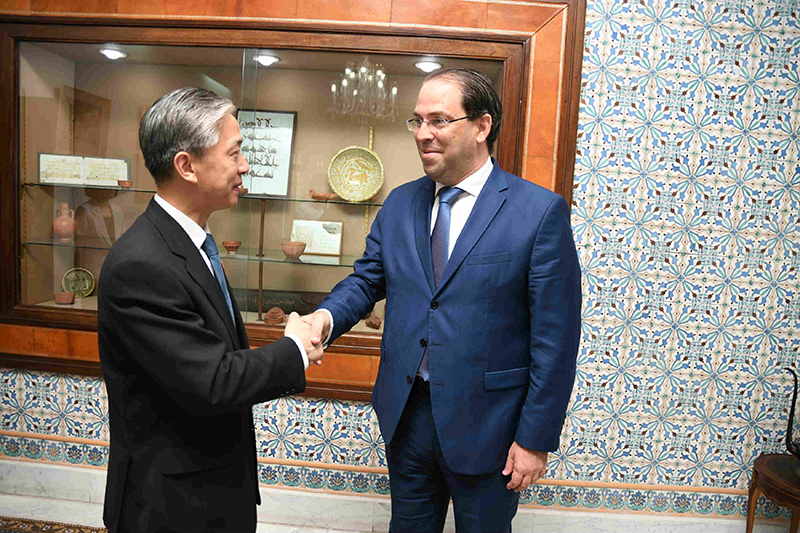 رئيس الحكومة التونسية يُشيد بدعم الصين لبلاده