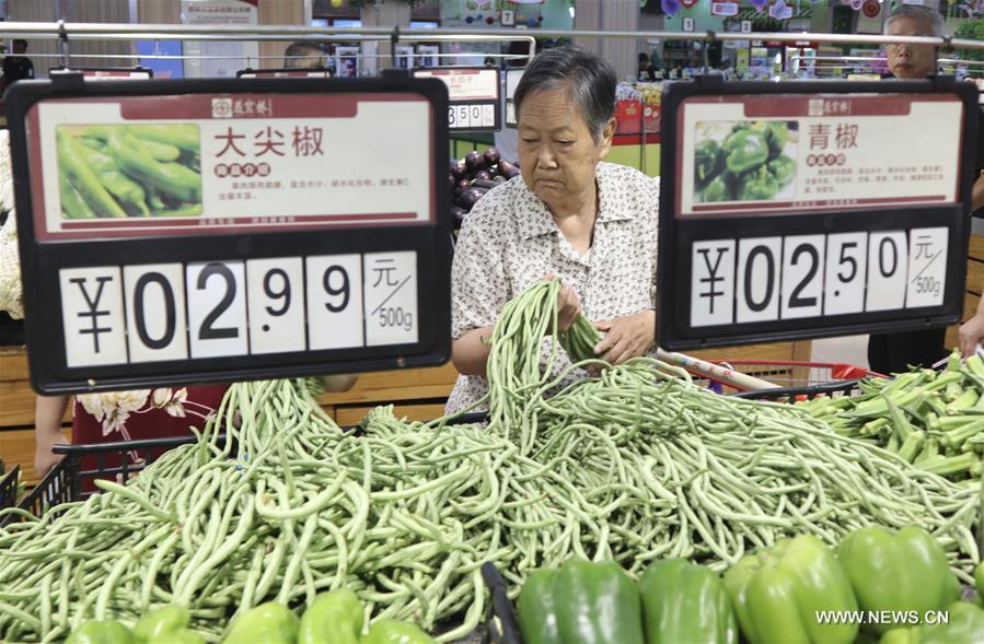 2.7% ارتفاعا في مؤشر أسعار المستهلكين الصيني في يونيو