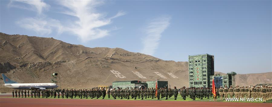 الصين وقيرغيزستان تجريان تدريبا مشتركا لمكافحة الإرهاب