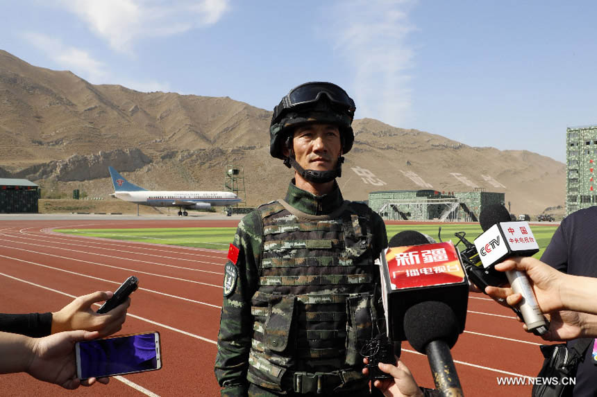 الصين وقيرغيزستان تجريان تدريبا مشتركا لمكافحة الإرهاب