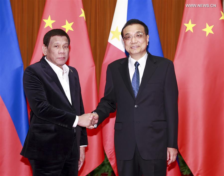 رئيس مجلس الدولة: المصالح المشتركة الصينية-الفلبينية 