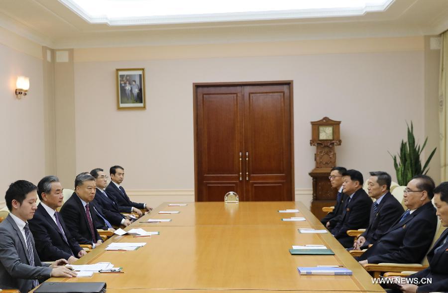 الصين وكوريا الديمقراطية تتعهدان بتعزيز التعاون الثنائي