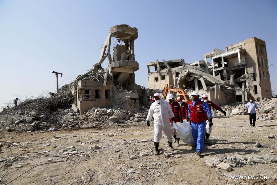 الهلال الأحمر اليمني ينتشل جثثا جديدة لقتلى قصف التحالف في ذمار