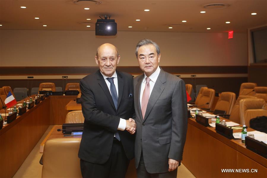 وزير الخارجية الصيني: الصين وفرنسا ستدفعان قدما الشراكة الاستراتيجية الشاملة بينهما