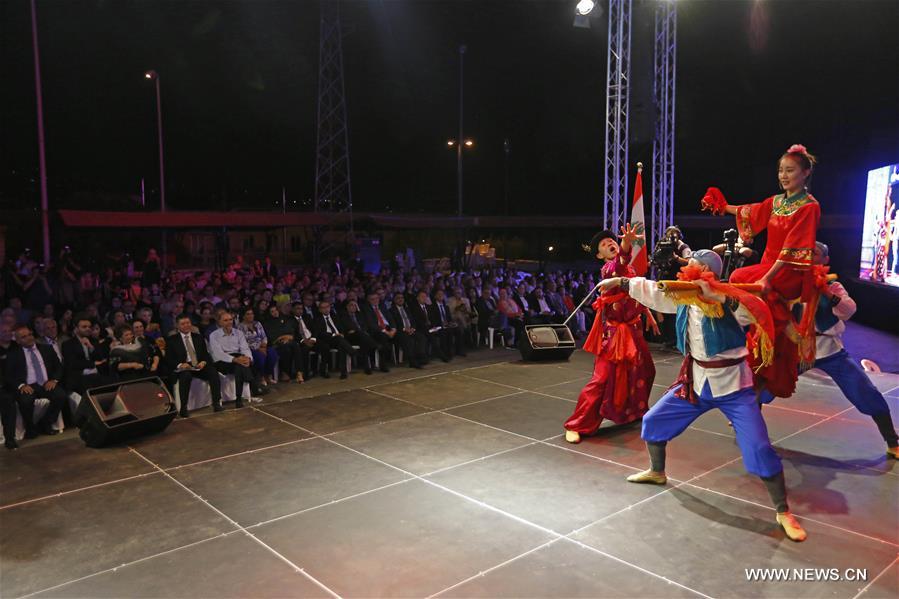 تنظيم أمسية ثقافية فنية صينية في لبنان بمناسبة الذكرى الـ70 لتأسيس جمهورية الصين الشعبية