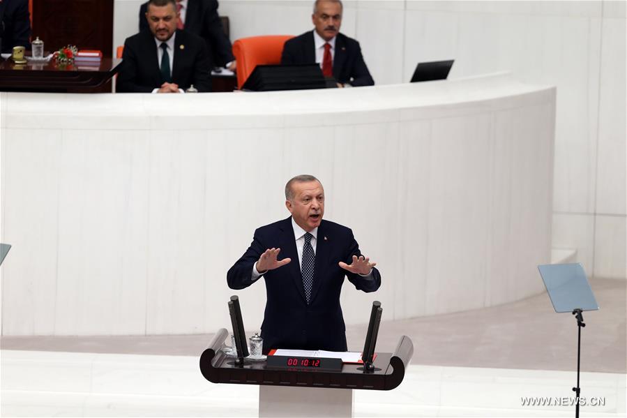 أردوغان: تركيا لا تستطيع تحمل تأجيل إقامة المنطقة الآمنة في سوريا