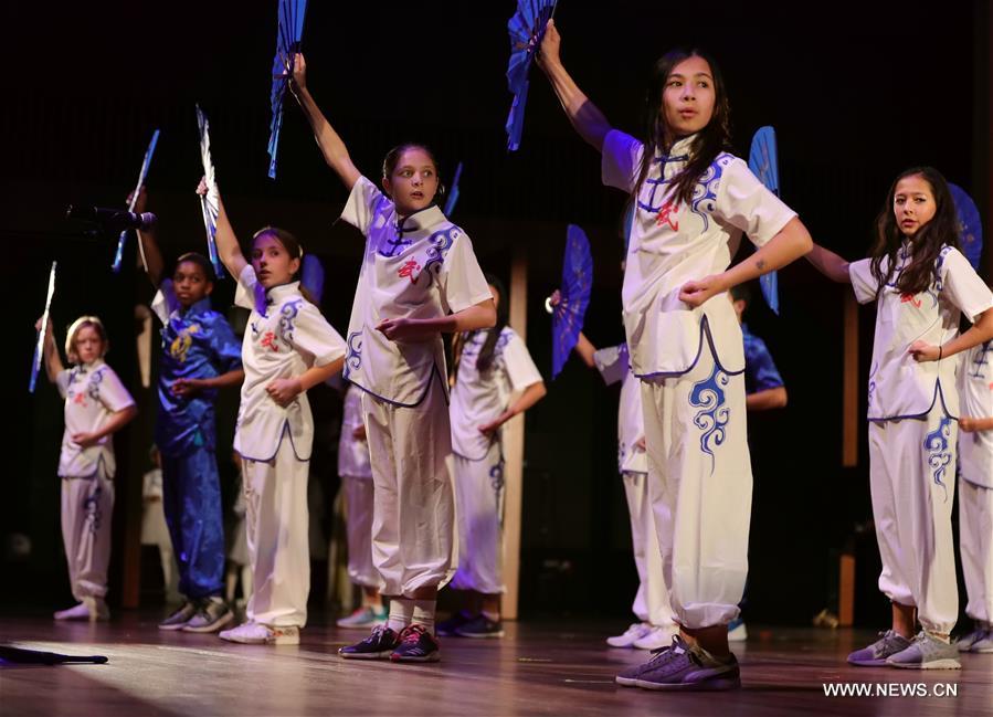 طلاب امريكيون وصينيون ينظمون مهرجانا في شيكاغو لتعزيز التبادلات الثقافية