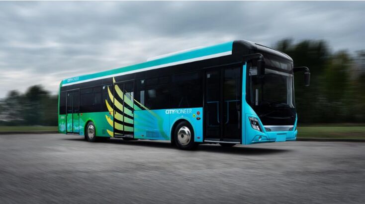 لأول مرة .. الحافلة بالبطارية الذكية الصينية تظهر في أوروبا