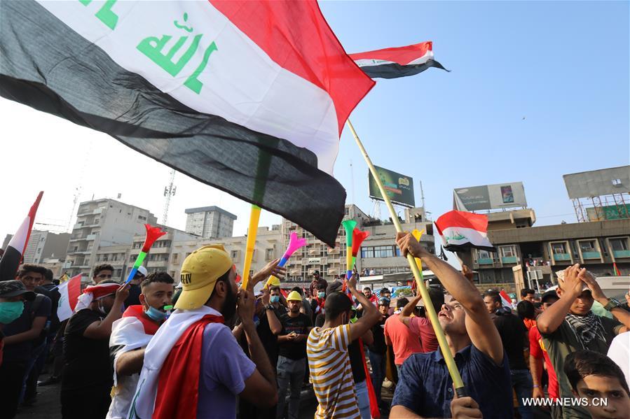 100 قتيل و5500 جريح خلال ستة أيام من المظاهرات في العراق
