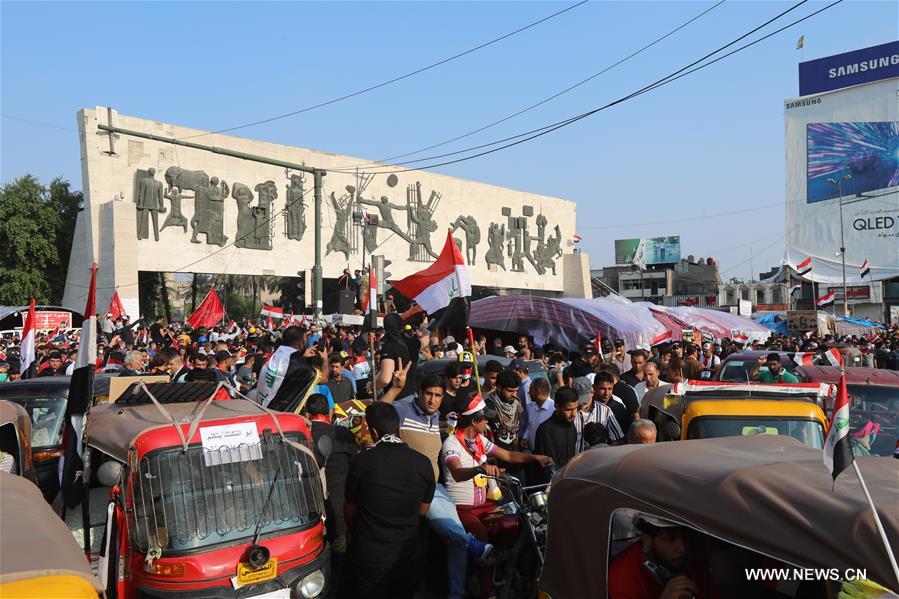 100 قتيل و5500 جريح خلال ستة أيام من المظاهرات في العراق