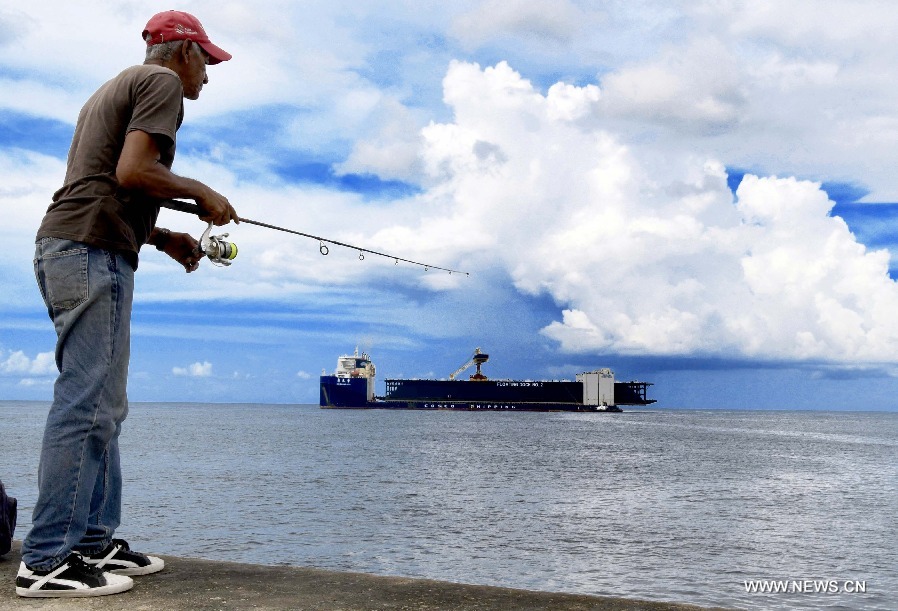 تحقيق إخباري: الحوض العائم الجاف الذي بنته الصين سيسهم في دعم صناعة الشحن في كوبا