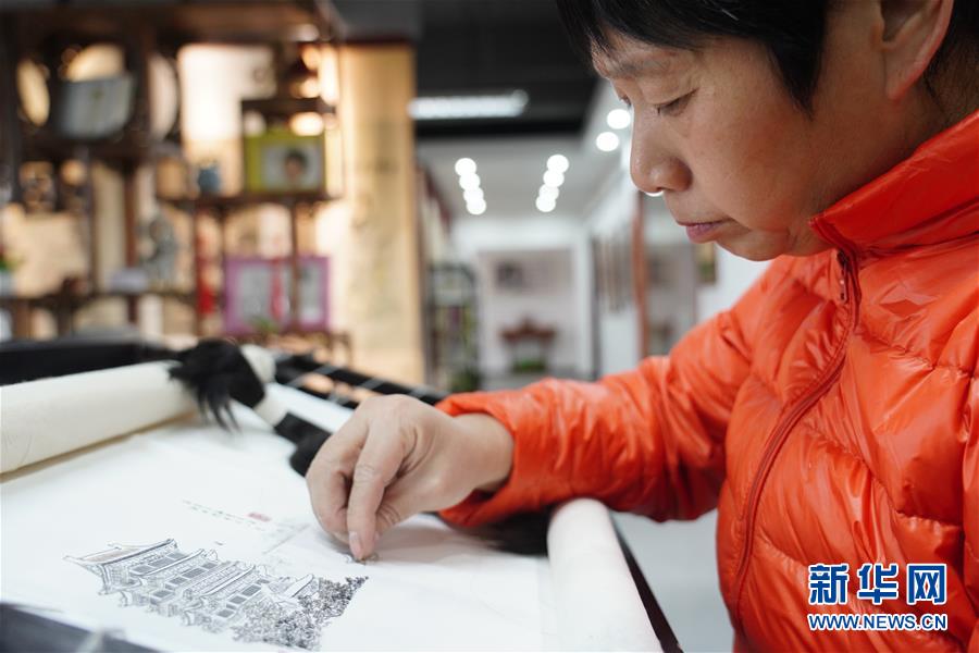 التطريز بالشعر في الصين، فن يتوارث منذ أكثر من 500 سنة