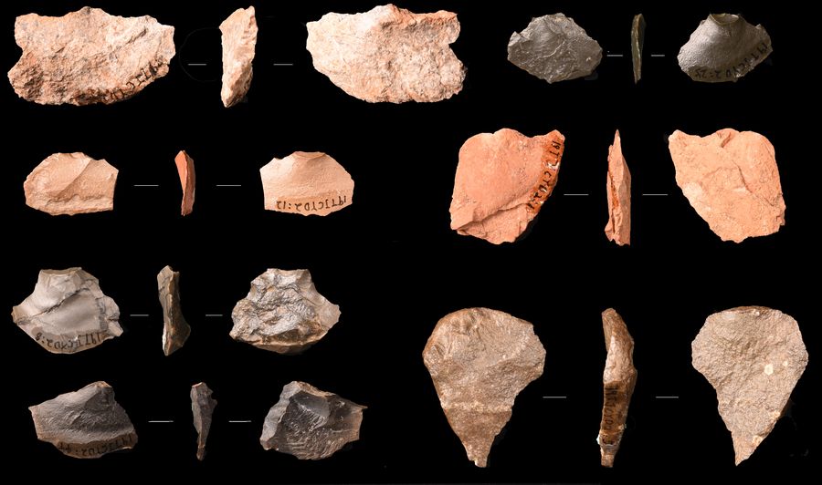 اكتشاف أكثر من 200 قطعة أثرية في موقع كهف خلال العصر الحجري القديم شمالي الصين
