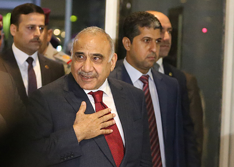 البرلمان العراقي يقبل استقالة عبدالمهدي