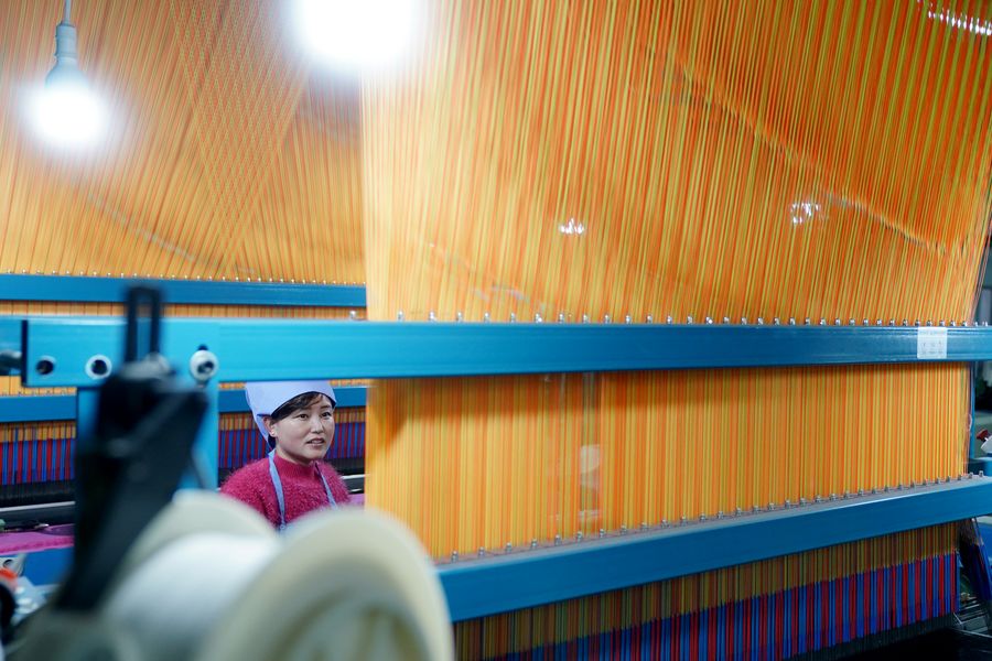 منتجات الكشمير تساعد على تعزيز النمو الاقتصادي المحلي في محافظة بشمالي الصين