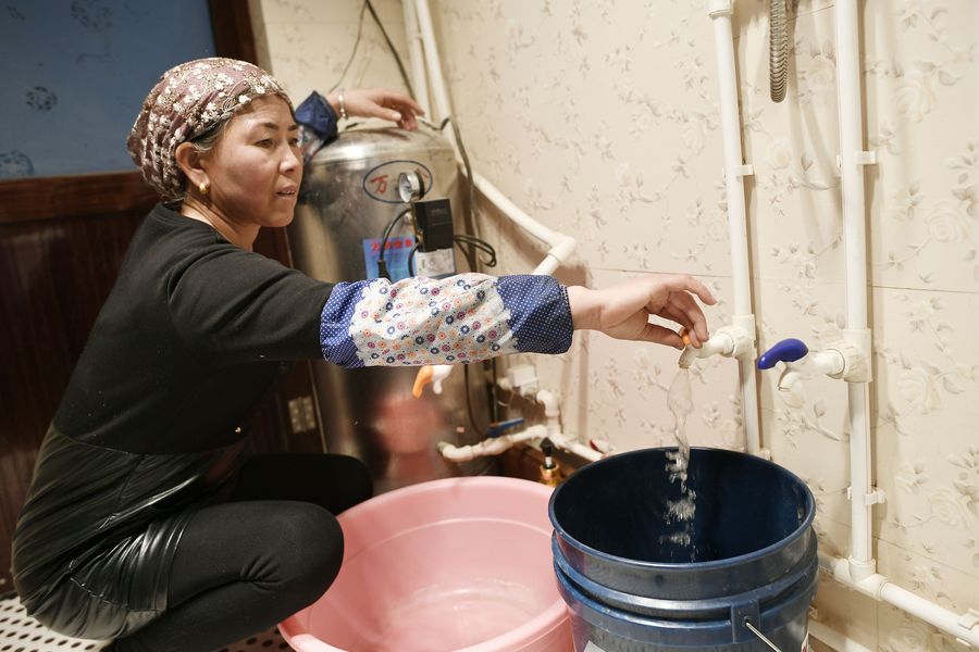 مياه الصنبور تصل إلى غالبية المناطق الفقيرة في منطقة نينغشيا بشمال غربي الصين