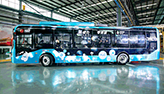 حافلات بالوقود الهيدروجيني تخرج من خط الإنتاج بجنوب الصين