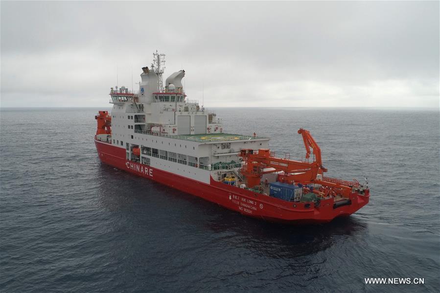 البعثة القطبية الصينية الـ36 تعمل في القطب الجنوبي