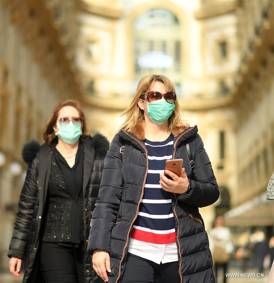إيطاليا: تأكيد إصابة 219 حالة بفيروس كورونا الجديد في إيطاليا وارتفاع حصيلة الوفيات إلى 5