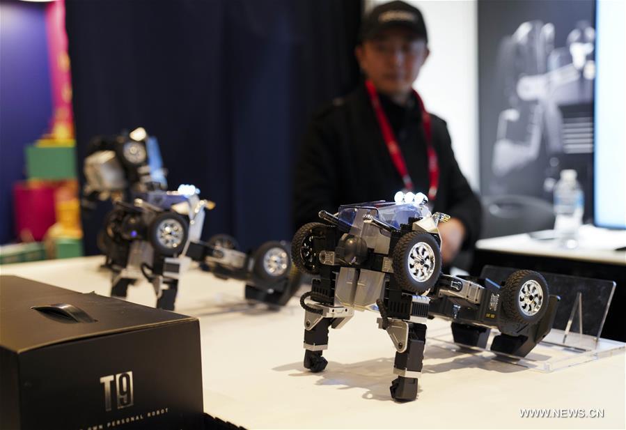 شركة روبوتات صينية تشارك بأجهزة جادجيت مبتكرة في المعرض السنوي للألعاب بنيويورك