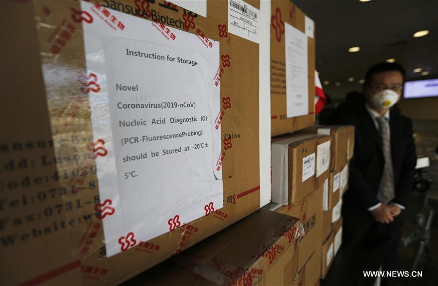 لبنان يتسلم هبة طبية من الصين لمكافحة فيروس كورونا المستجد