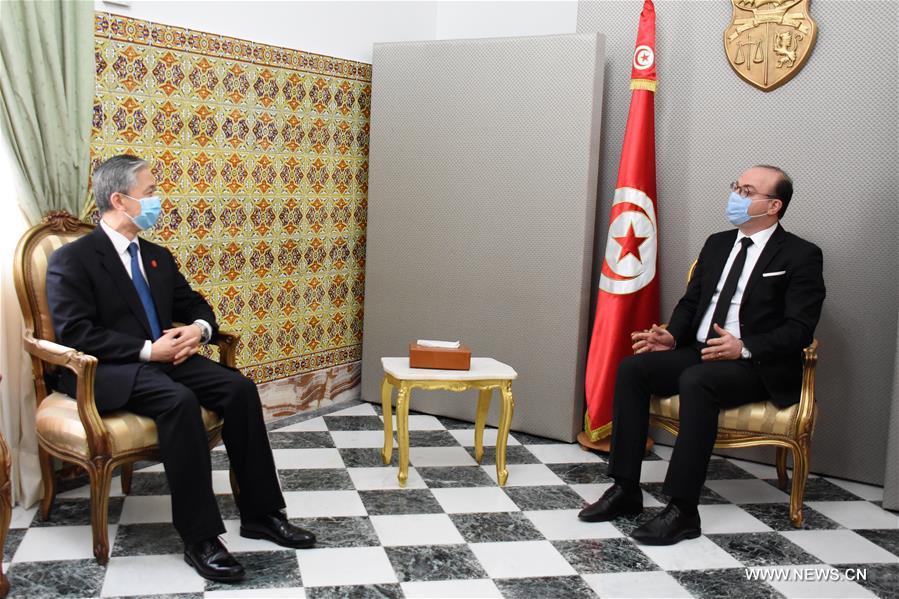 رئيس الحكومة التونسية يشكر الصين لدعمها بلاده في محاربة 