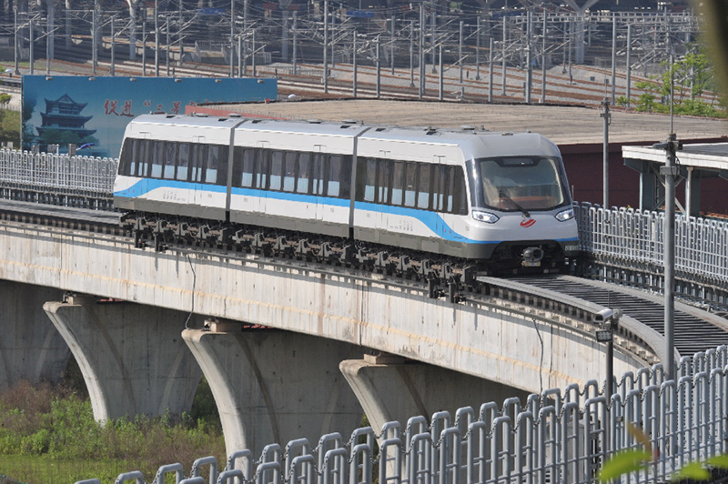 أول خط ماجليف محلي متوسط-منخفض السرعة في الصين يسير 3.8 مليون كم في 4 أعوام