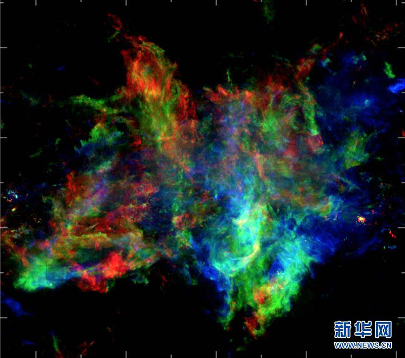 علماء الفلك الصينيون يكتشفون سحابتين جزيئيتين عملاقتين