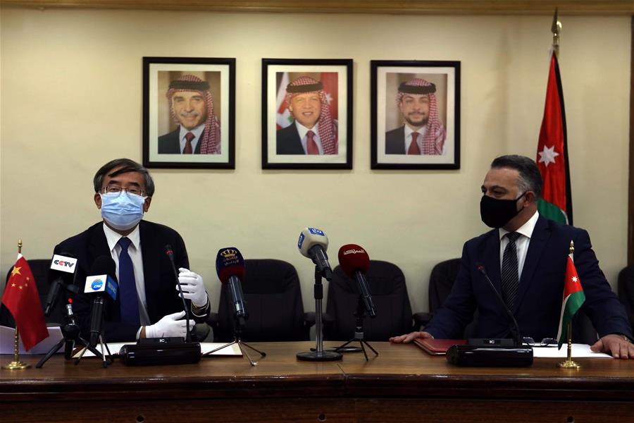 الصين تقدم مساعدات طبية للأردن لمكافحة 