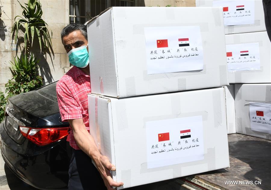دفعة جديدة من المساعدات الطبية الصينية لسوريا لمواجهة 