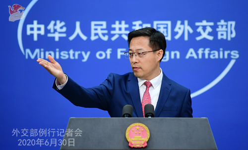 الخارجية الصينية: المحاولات الأمريكية لعرقلة التشريع الأمني في هونغ كونغ لن تنجح