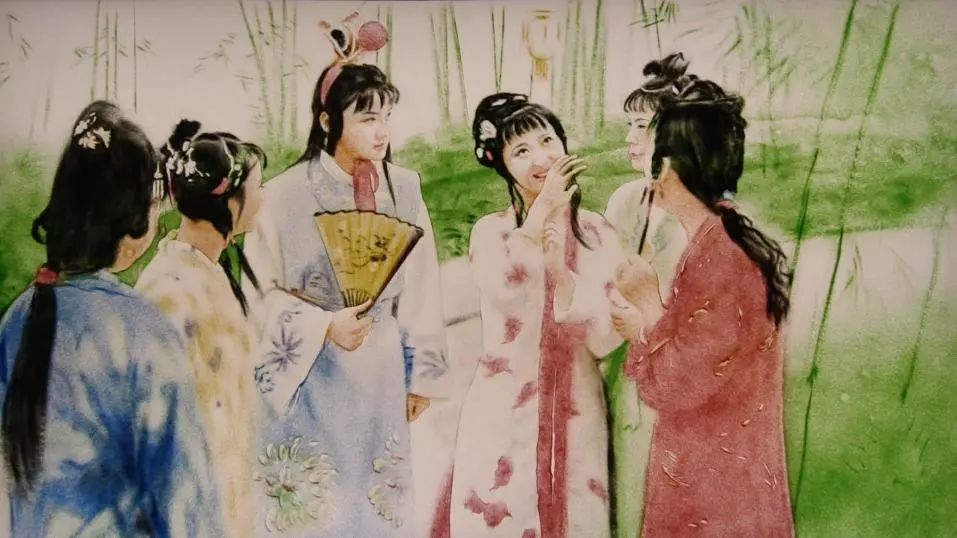 رسام يبدع لوحات رملية لمشاهد من مسلسل صيني مشهور