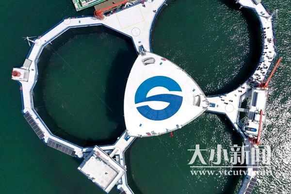 تشغيل منصة بحرية ذكية ذات وظائف متعددة في شرق الصين