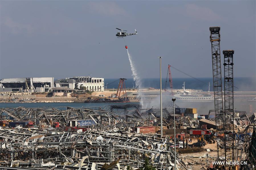 لبنان: ارتفاع حصيلة ضحايا انفجار مرفأ بيروت إلى 137 قتيلا و5 آلاف جريح